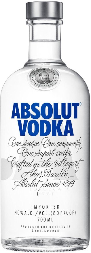 Absolut Vodka 40% 70cl Kt 6