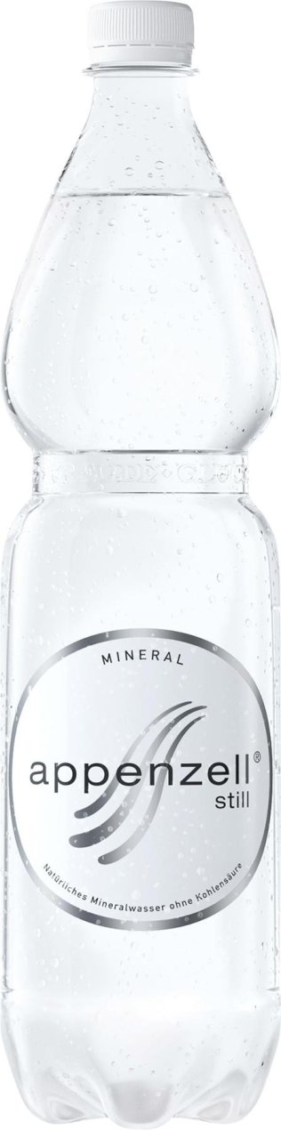 Appenzeller Mineral Still ohne Kohlensäure PET EW 150cl Har 6