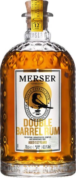 Charles Merser Double Barrel Rum 43.1% 70cl Fl.