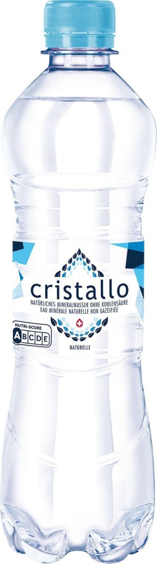 Cristallo blau ohne Kohlensäure PET EW 50cl SP 12