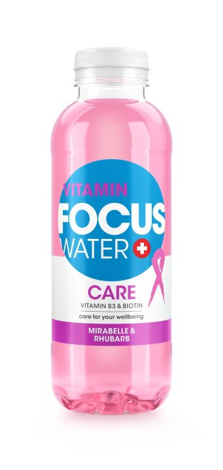 Focuswater CARE Mirabelle & Rhabarber 50cl SP 4x6