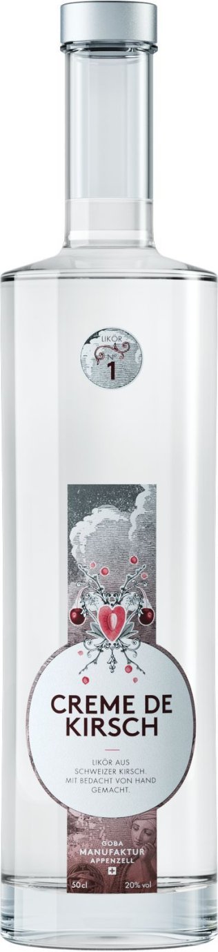 Goba Creme de Kirsch Likör 20% 50cl Fl.
