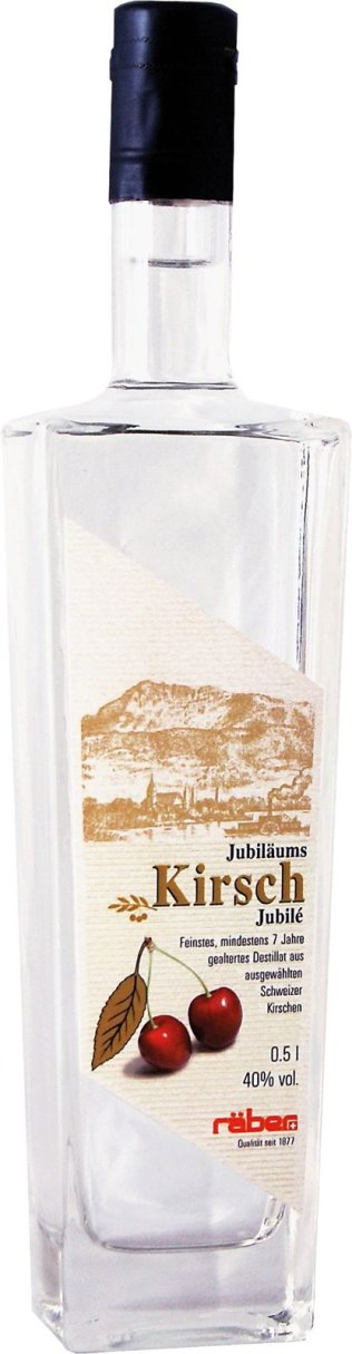 Kirsch Jubiläum 40% Räber 50cl Fl.