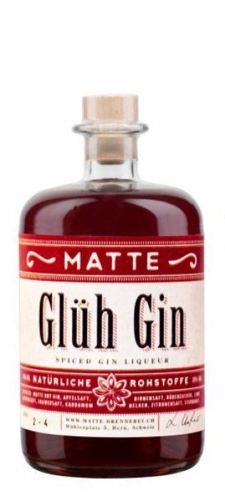 Matte Glüh Gin 20% 50cl Fl.