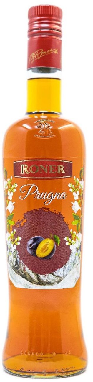 Prugna Zwetschgenlikör 30% Roner Brennerei Südtirol 70cl Fl.