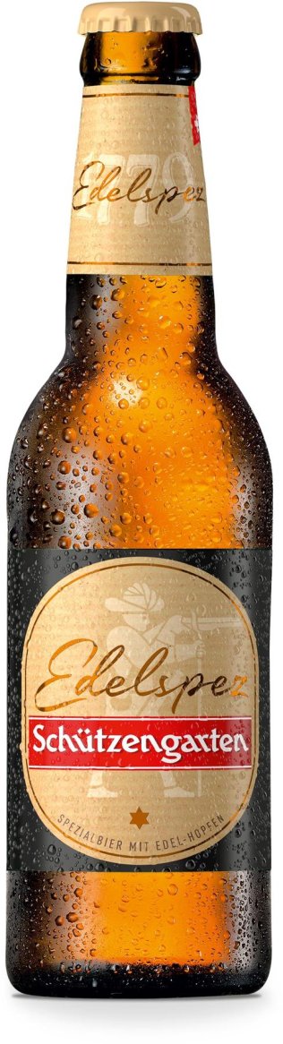 Schützengarten Edelspez 8x33cl. EW Glas 33cl Kt 8