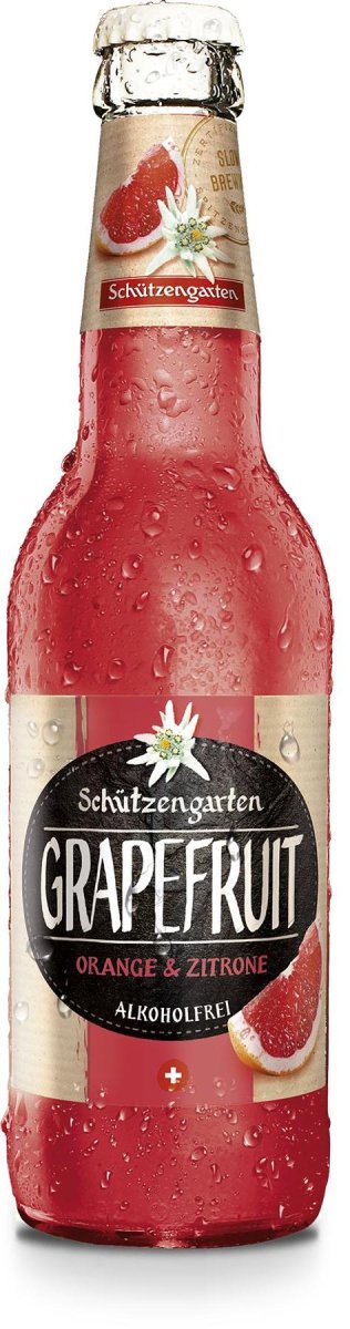 Schützengarten Grapefruit alkoholfrei Orange und Zitrone 6x33cl. EW Karton 33cl Kt 6