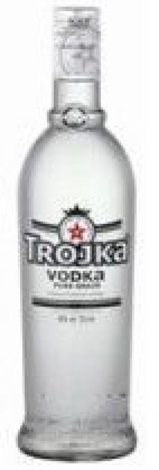 Trojka Vodka Weiss 40% 70cl Kt 6