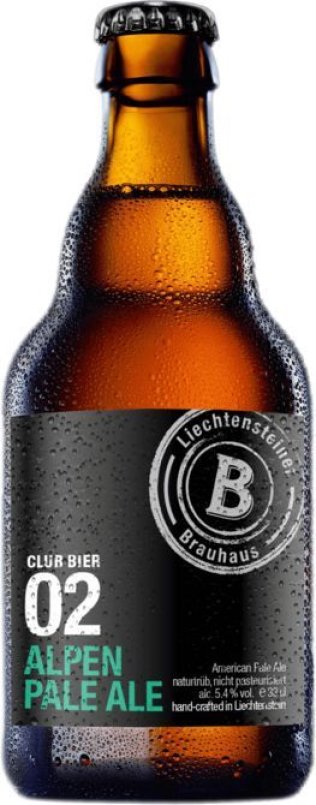 Brauhaus Club Bier 02 Alpen Pale Ale  EW 33cl Har 20