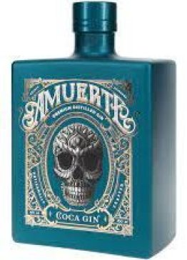 AMUERTE Coca Leaf Gin Green Edition 43 % 70cl Fl.