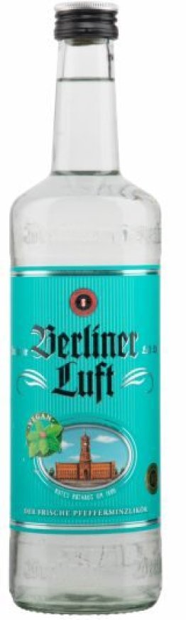 Berliner Luft Pfefferminzlikör 18% 70cl Kt 6