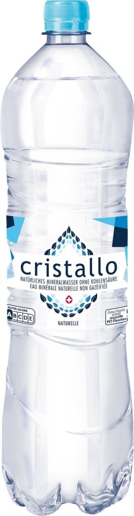 Cristallo blau ohne Kohlensäure PET SP EW 150cl SP 6