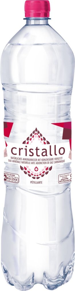 Cristallo rot mit Kohlensäure PET SP EW 150cl SP 6