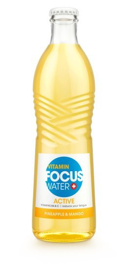 Focuswater ACTIVE Ananas & Mango MW 33cl Har 24