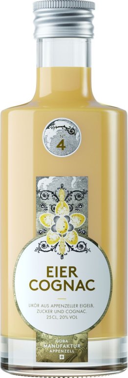 Goba Eier Cognac Likör 20% 25cl Fl.