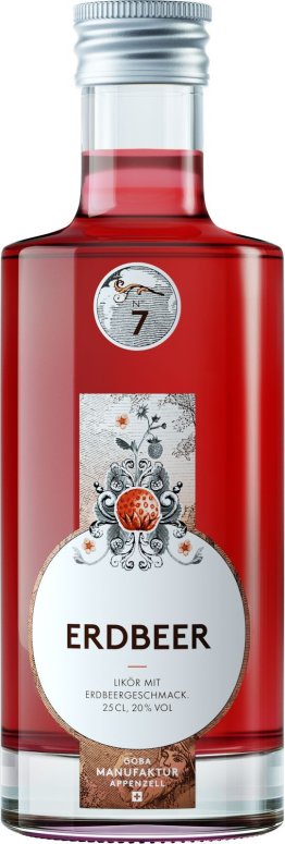Goba Walderdbeer Likör 20% 25cl Fl.