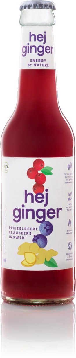 hej ginger Apfel-Beere Ingwer 33cl Har 24