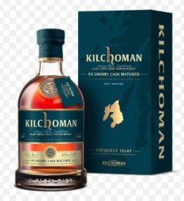 Kilchoman PX Matured Sherry Cask Single Malt Whisky Etui 70cl Fl.