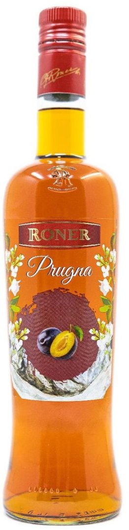 Prugna Zwetschgenlikör 30% Roner Brennerei Südtirol 70cl Fl.