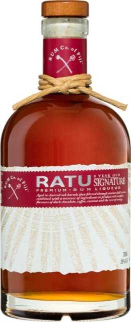 Ratu 8y Fijian Rum Liqueur 35% 70cl Fl.