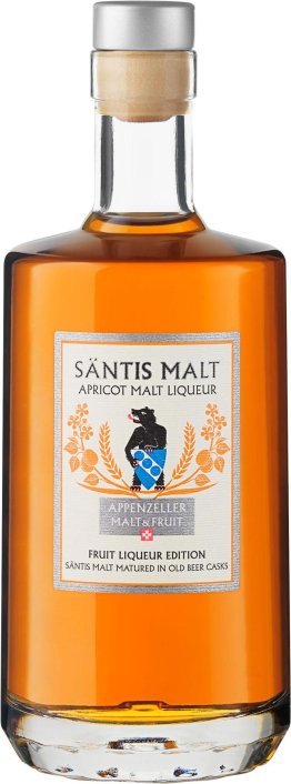 Säntis Malt Apricot Liqueur 35% 50cl Fl.