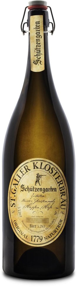 Schützengarten Klosterbräu 3lt. 300cl Fl.