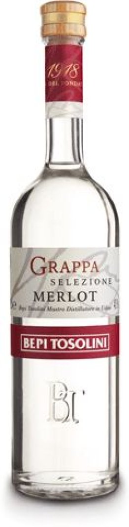 Grappa Merlot Bepi Tosolini 40% 50cl