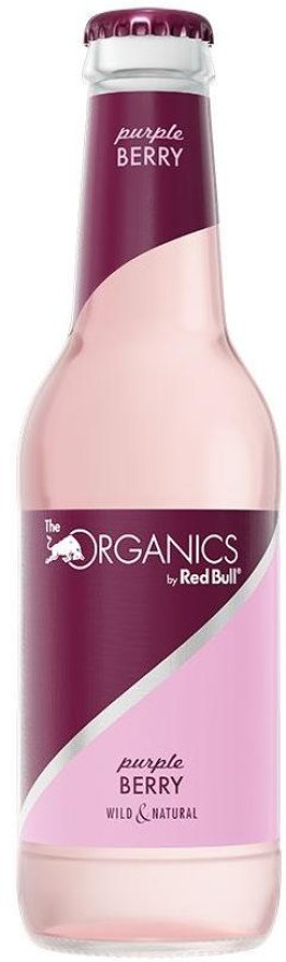 Organics by Red Bull Purple Berry Glas 25cl Kt 24