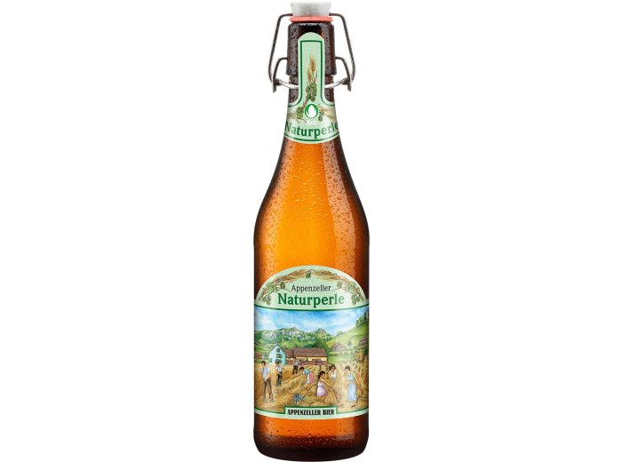 Appenzeller-Bier Naturperle naturtrüb Bioknospe Bügel 50cl Har 15