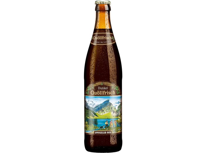 Appenzeller-Bier Quöllfrisch dunkel 50cl Har 20