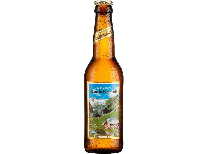 Appenzeller Bier Säntis Kristall hell 33cl Har 24