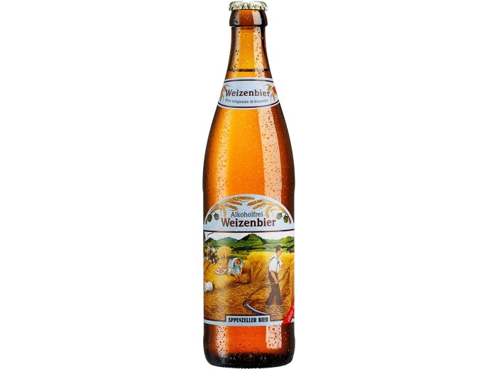 Appenzeller-Bier Weizen alkoholfrei 50cl Har 20