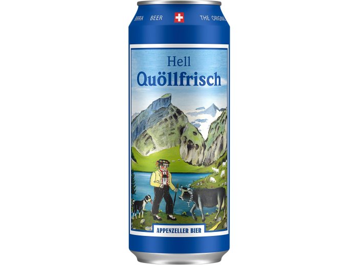 Appenzeller Lager Dose 6er-Pack. 50cl SP 4x6