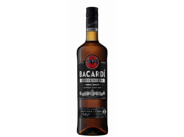 Bacardi Carta Negra 40% Rum 70cl Kt 6