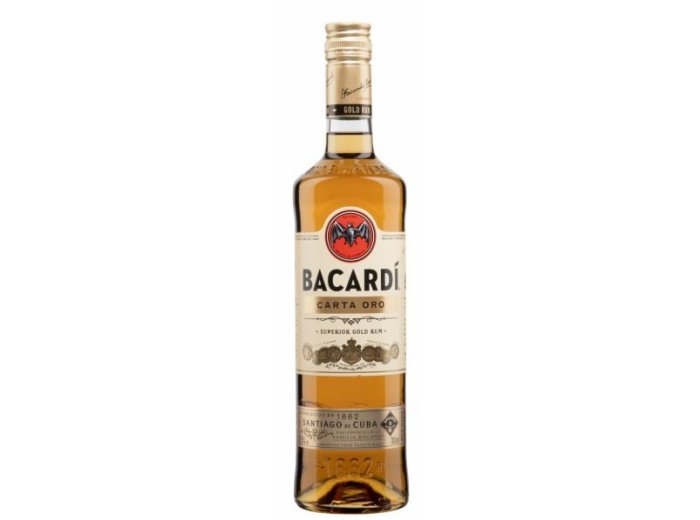 Bacardi Carta Oro Gold 37.5% Rum 70cl Fl.
