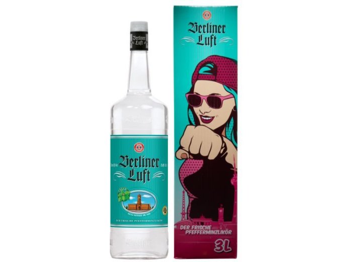 Berliner Luft Pfefferminzlikör 18% 300cl Fl.