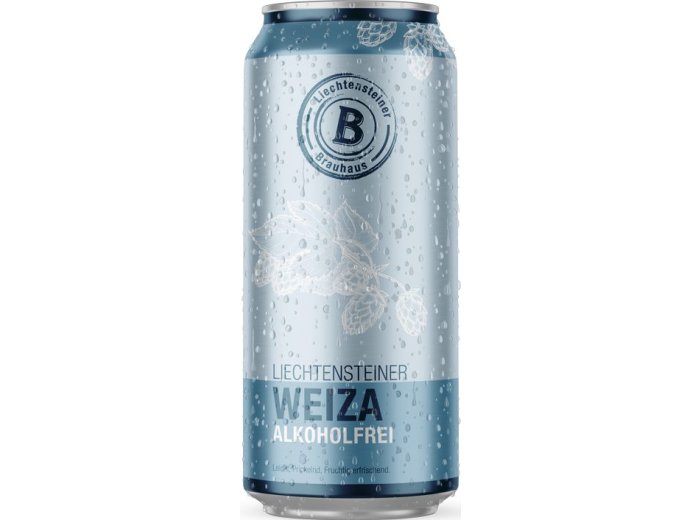 Brauhaus Weiza-Weizenbier ohne Alkohol Dose 50cl Kt4x6