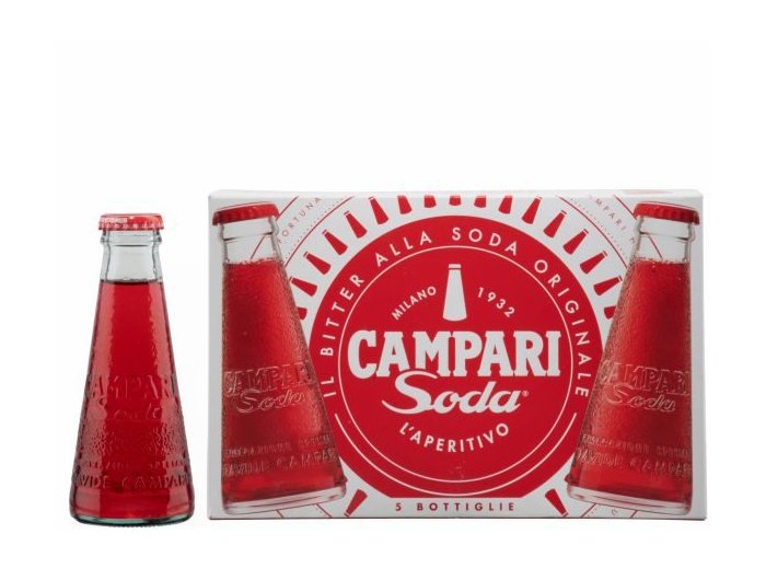 Campari Soda 10% 5-er Packung 49cl. EW Kt x 1