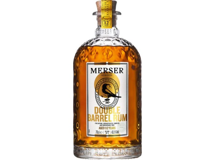 Charles Merser Double Barrel Rum 43.1% 70cl Fl.