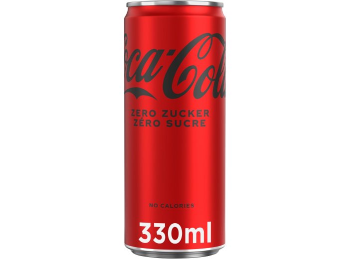 Coca Cola Zero Dosen 33cl SP 4x6