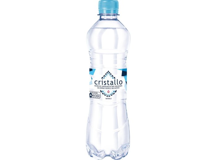 Cristallo blau ohne Kohlensäure PET EW 50cl SP 12
