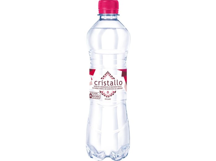 Cristallo rot mit Kohlensäure PET EW 50cl SP 12