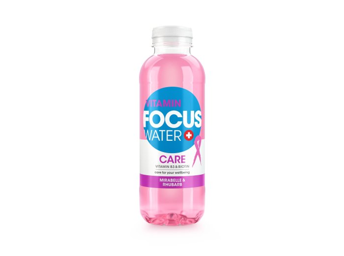 Focuswater CARE Mirabelle & Rhabarber 50cl SP 4x6