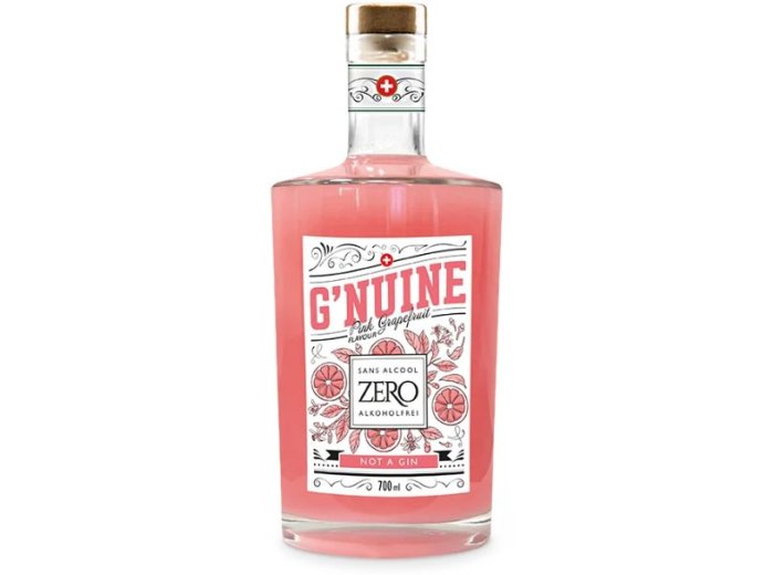 G'Nuine Zero Pink Grapefruit Gin alkoholfrei 70cl Fl.