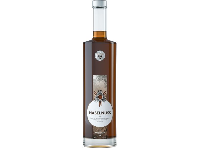 Goba Haselnuss Likör 21% 50cl Fl.