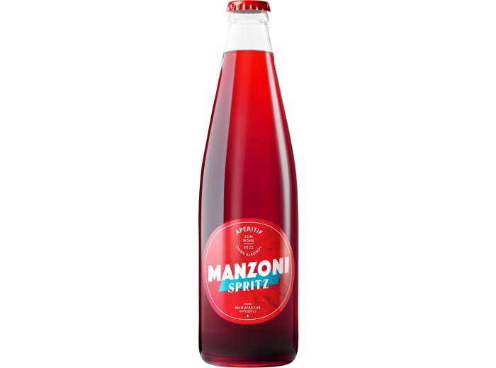 Goba Manzoni Spritz 33cl. Beerig-Bitter und Fruchtig-Spitzig alkoholfrei 33cl Har 24