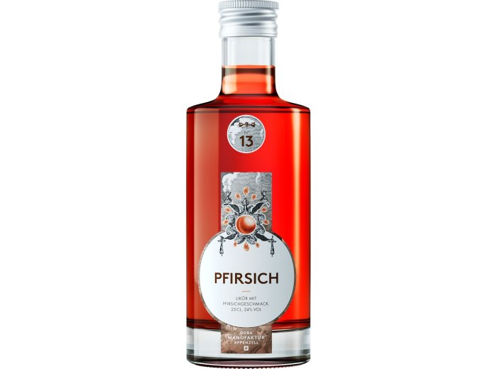 Goba Pfirsich Likör 20% 25cl Fl.