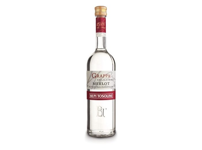 Grappa Merlot Bepi Tosolini 40% 50cl Fl.