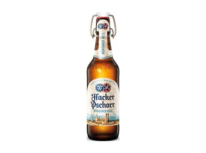Hacker Pschorr Münchner Hell Bügel 50cl Har 20