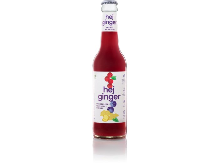 hej ginger Apfel-Beere Ingwer 33cl Har 24